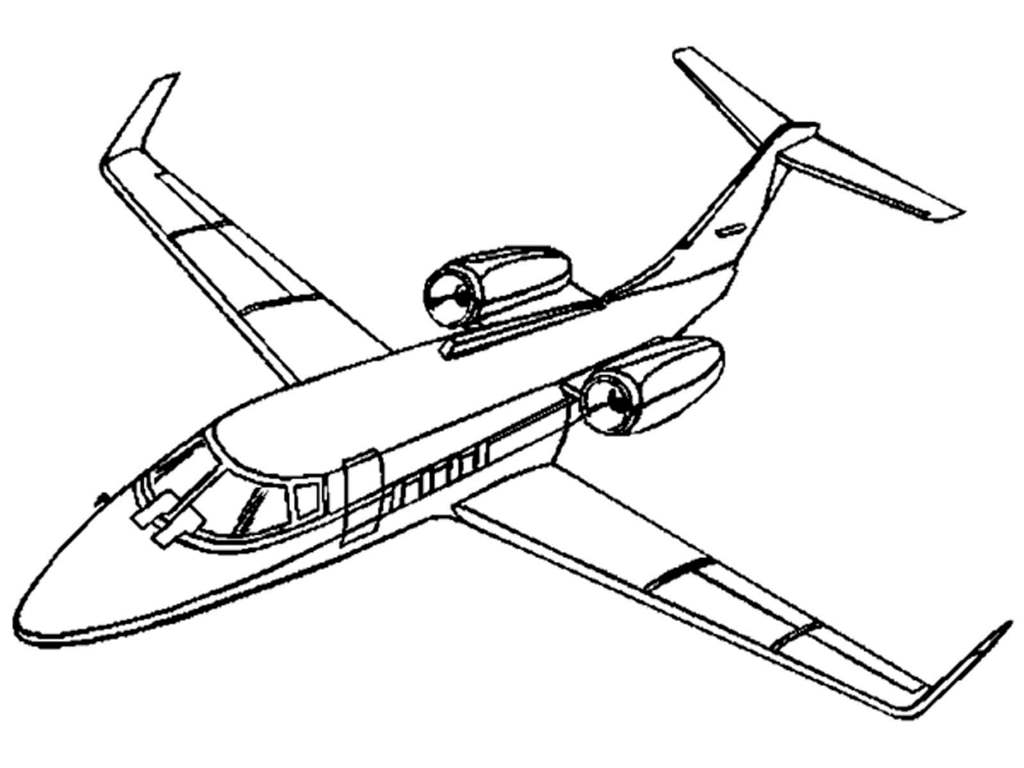 Деревянная модель-раскраска для детей UGears Самолет (Airplane)