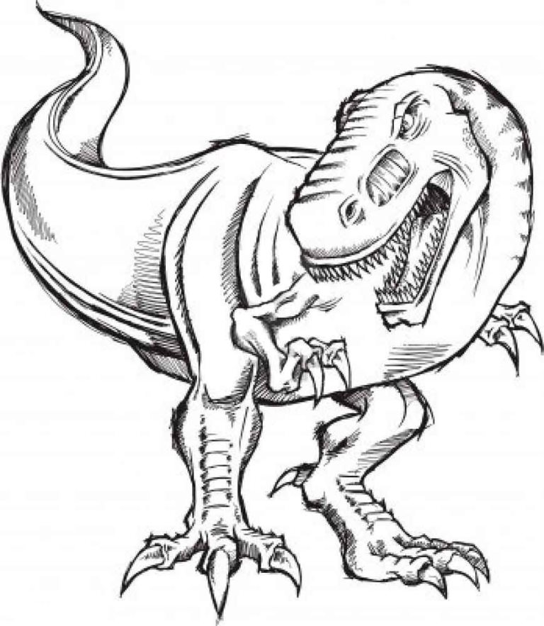 Динозавры Раскраски для мальчиков